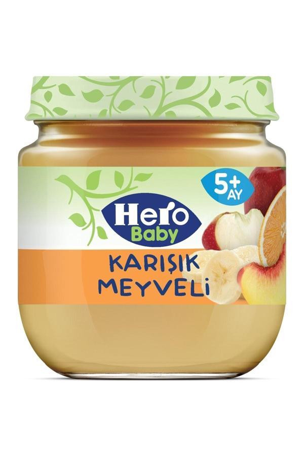 Hero Baby Karışık Meyveli 5+ Ay Kavanoz Maması 125 G - Image 1