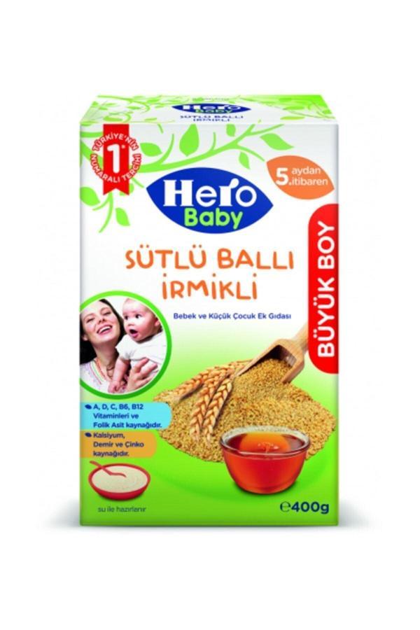 Hero Baby Sütlü Irmikli Ballı 400 gr - Image 1