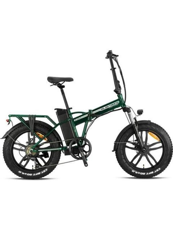 Kron Elektrone Zuma 20 JANT 7 Vites M.Disc Mat Yeşil- Gri Katlanır Elektrikli Bisiklet - Image 1