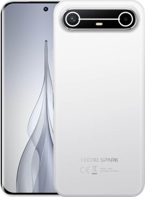 Tecno Spark Slim 8/256 Gb Beyaz (Tecno Türkiye Garantili)