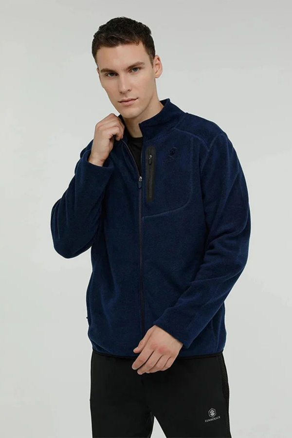 Lumberjack ML NORDIC 7SN165 3PR Lacivert Erkek Polar-Ceket 101398542 - Image 1