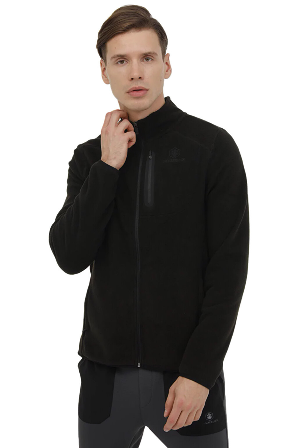 Lumberjack Nordic Erkek Siyah Polar Ceket 101398541 - Image 1