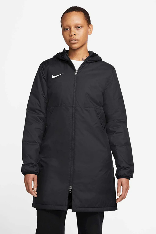 Nike W Nk Syn Fl Rpl Park20 Sdf Jkt Kadın Siyah Futbol Mont DC8036-010 - Image 1