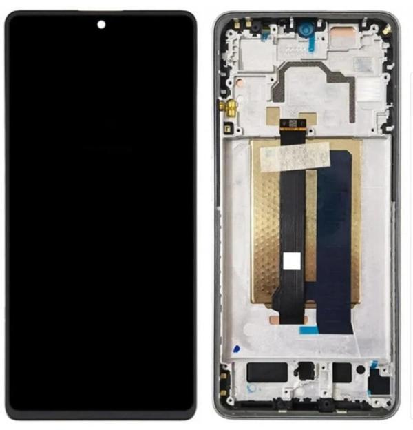 Xiaomi Uyumlu POCO X6 Pro 5G Lcd Ekran Dokunmatik Siyah Çıtalı Servis - Image 1