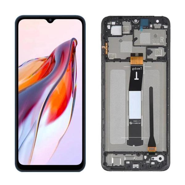 Xiaomi Uyumlu Redmi 12C Lcd Ekran Dokunmatik Siyah Çıtalı Servis - Image 1
