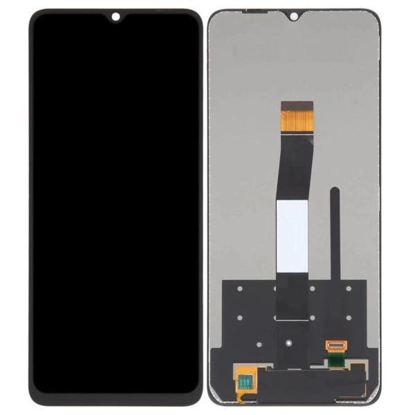 Xiaomi Uyumlu Redmi 12C Lcd Ekran Dokunmatik Siyah Çıtasız - Image 1