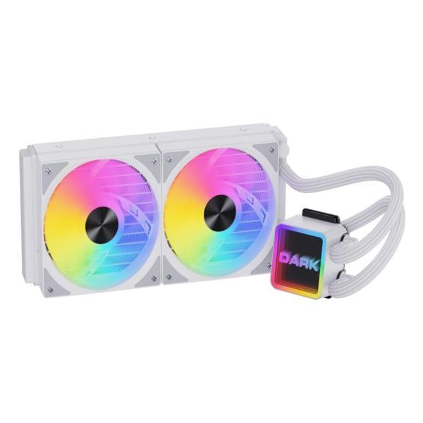 Dark Freezer W247W ARGB 240mm AM5/1700P Beyaz İşlemci Sıvı Soğutucu - Image 1