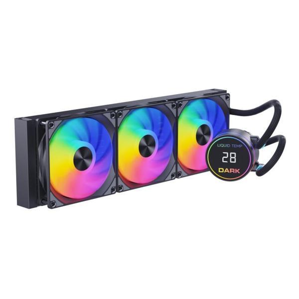 Dark Freezer W362 2025 Edition ARGB 360mm AM5/1851P Siyah İşlemci Sıvı Soğutucu - Image 1