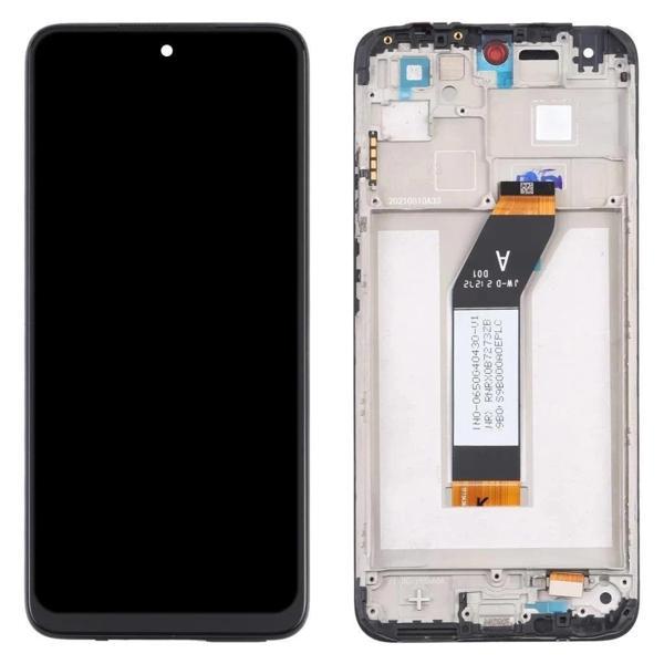 Xiaomi Uyumlu Redmi 10 5G Lcd Ekran Dokunmatik Siyah Çıtalı Servis - Image 1