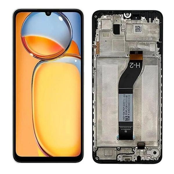 Xiaomi Uyumlu Redmi 13C Lcd Ekran Dokunmatik Siyah Çıtalı - Image 1