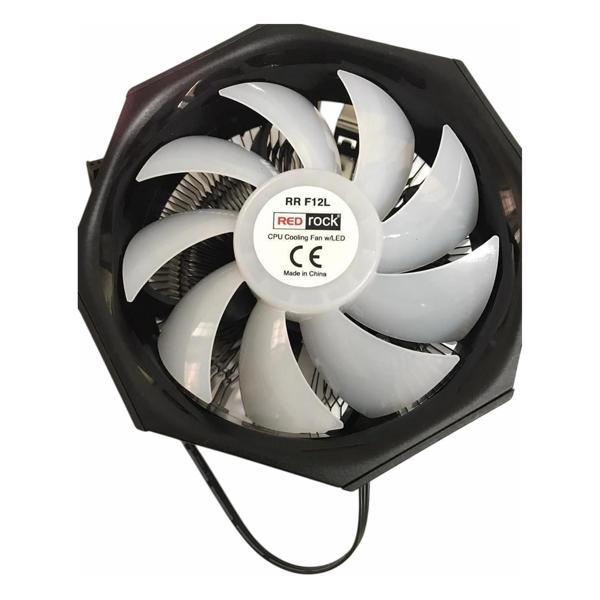 Redrock LED 1151P Siyah İşlemci Hava Soğutucu - Image 1