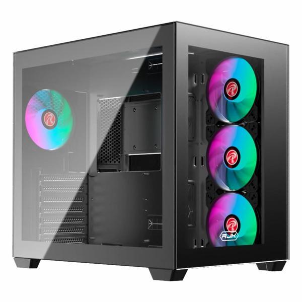 Raijintek Paean C7 USB 3.2 ARGB ATX Mid Tower Siyah Kasa - Image 1