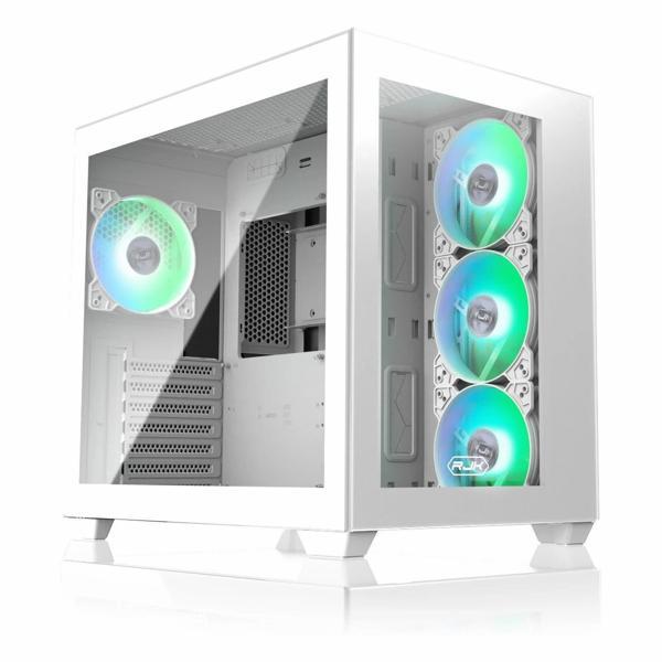 Raijintek Paean C7 White USB 3.2 ARGB ATX Mid Tower Beyaz Kasa - Image 1