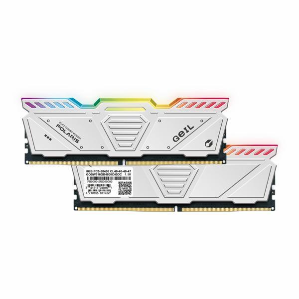 Geil Polaris RGB GAOW532GB4800C40DC 32GB (2x16GB) DDR5 4800MHz CL40 Masaüstü Bellek - Image 1
