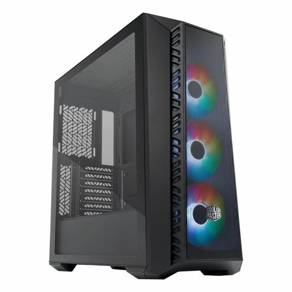 Cooler Master MasterBox MB520 USB 3.2 ARGB eATX Mid Tower Siyah Kasa - Image 1