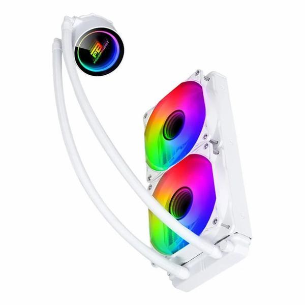 PowerBoost Deep 240 ARGB 240mm AM5/1700P Beyaz İşlemci Sıvı Soğutucu - Image 1