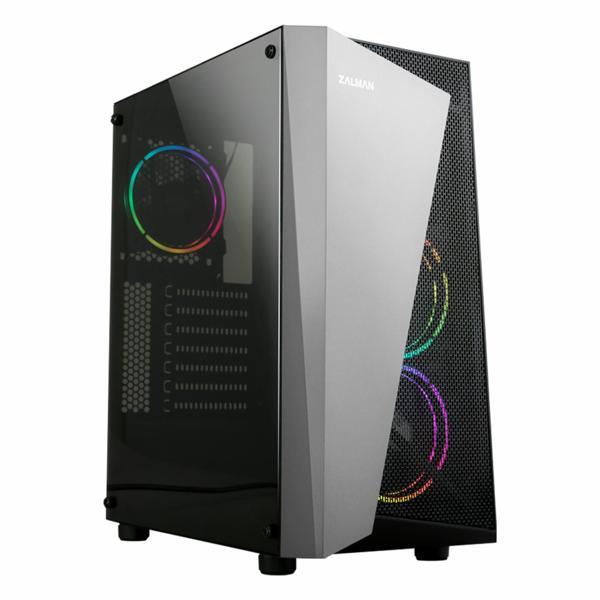 Zalman S4 Plus 600W USB 3.2 RGB ATX Mid Tower Siyah Kasa - Image 1