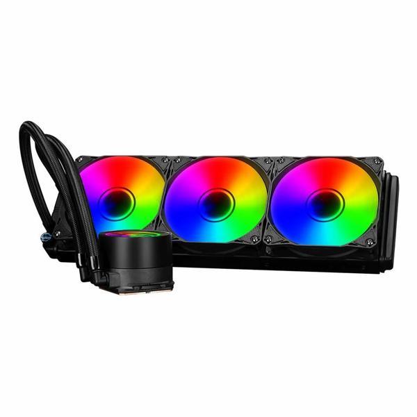 PowerBoost Deep 360 ARGB 360mm AM5/1700P Siyah İşlemci Sıvı Soğutucu - Image 1