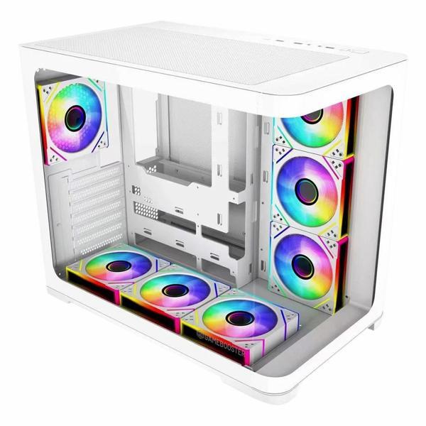 GameBooster Sea View GB-G2852W 750W 80+ Bronz USB 3.2 ARGB ATX Mid Tower Beyaz Kasa - Image 1