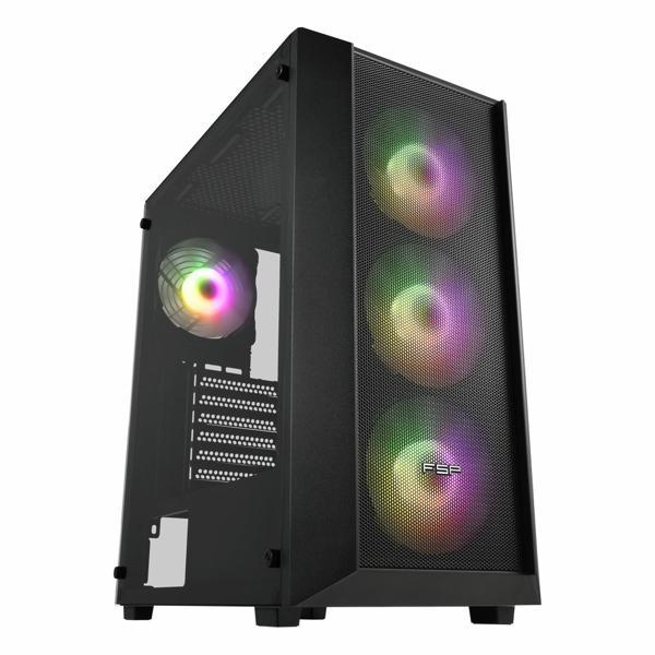 FSP CMT318 850W 80+ Bronz USB 3.2 ARGB eATX Full Tower Siyah Kasa - Image 1