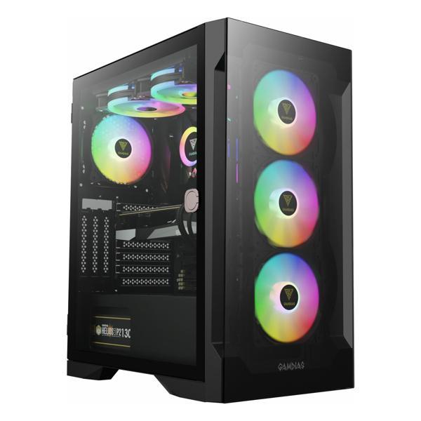 Gamdias Talos E2 Elite 750W 80+ Bronz USB 3.2 ARGB ATX Mid Tower Siyah Kasa - Image 1