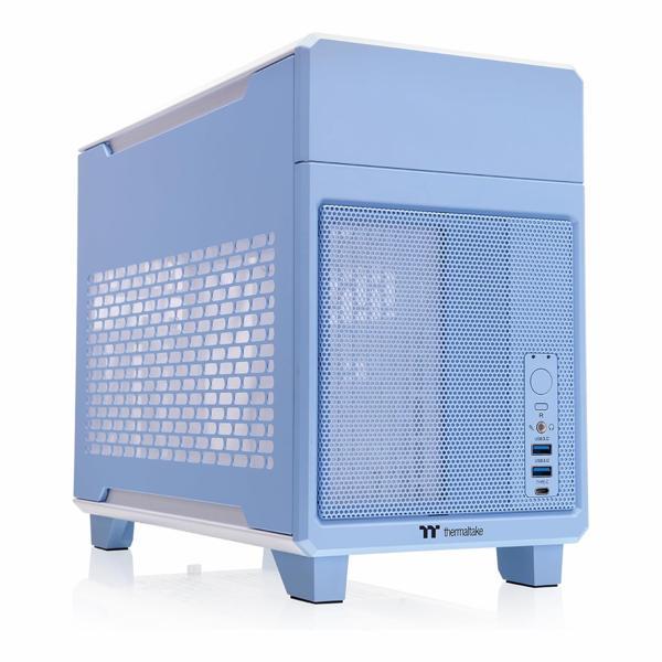 Thermaltake TR100 USB 3.2 mITX Mini Tower Mavi Kasa - Image 1
