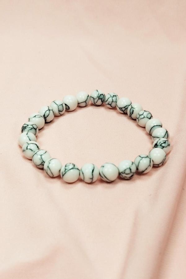 Havlit Doğal Taş Bileklik Kutulu - Image 1