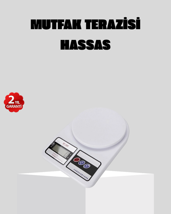 LCD Ekranlı Hassas Dijital Mutfak Terazisi – 5kg Kapasite, 1g Hassasiyet - Image 1