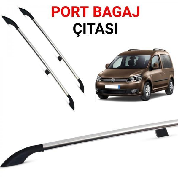 Caddy Uzun Şase Portbagaj Tavan Çitası Gri 2011 2012 2013 2014 2015 2016 2017 2018 2019 2020  - Image 1