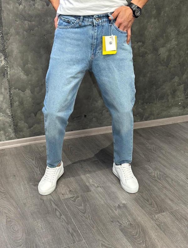 Connor Boyfriend Havuç Paça Yıkamalı Denim Erkek Jean Pantolon  - Image 1