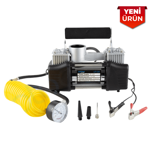 12V Çift Pistonlu Ağır Hizmet Tipi Hava Kompresörü LR 436 - Image 1