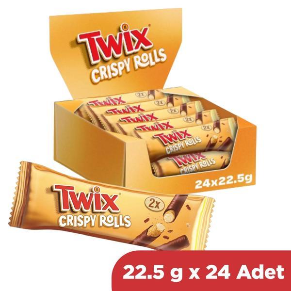 Twix Crispy Rolls 22.5 Gr x 24 Adet - Image 1