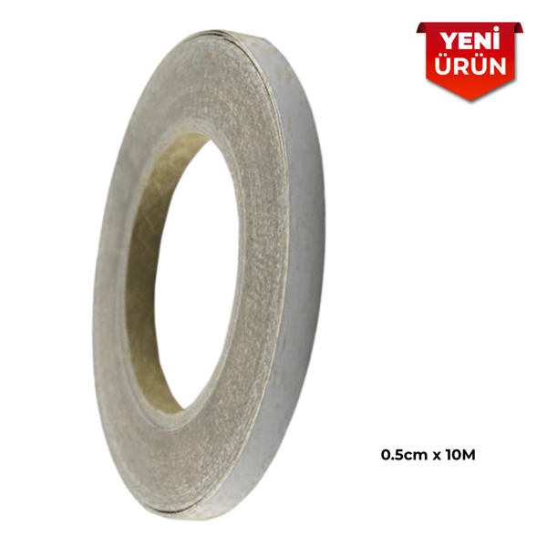 Reflektif Fosforlu Şerit Bant, Düz Reflekte İkaz Bandı 0.5cm x 10M - Image 1