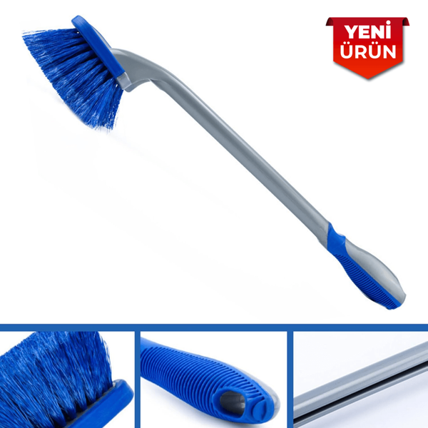 Uzun Saplı Çok Amaçlı Jant Detay Temizlik Fırçası 2365 - Image 1