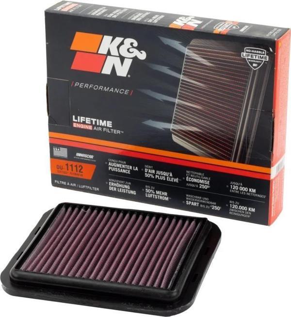 K&N DU-1112 2020-2022 Ducati Diavel 1260 S Uyumlu Hava Filtresi - Image 1