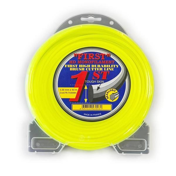 First Motorlu Tırpan Misinası 3.30mm 6 Köşe 43 Metre - Image 1