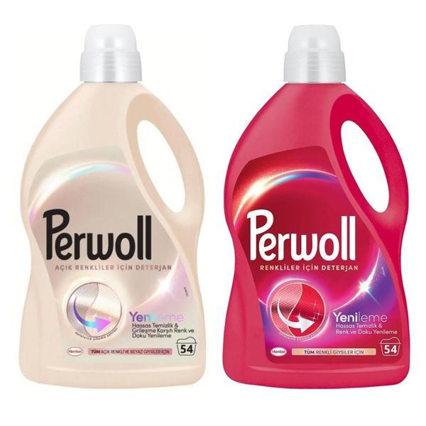 Perwoll 2,97 lt Renkliler ve Açık Renkliler İçin Deterjan 2 li Set - Image 1