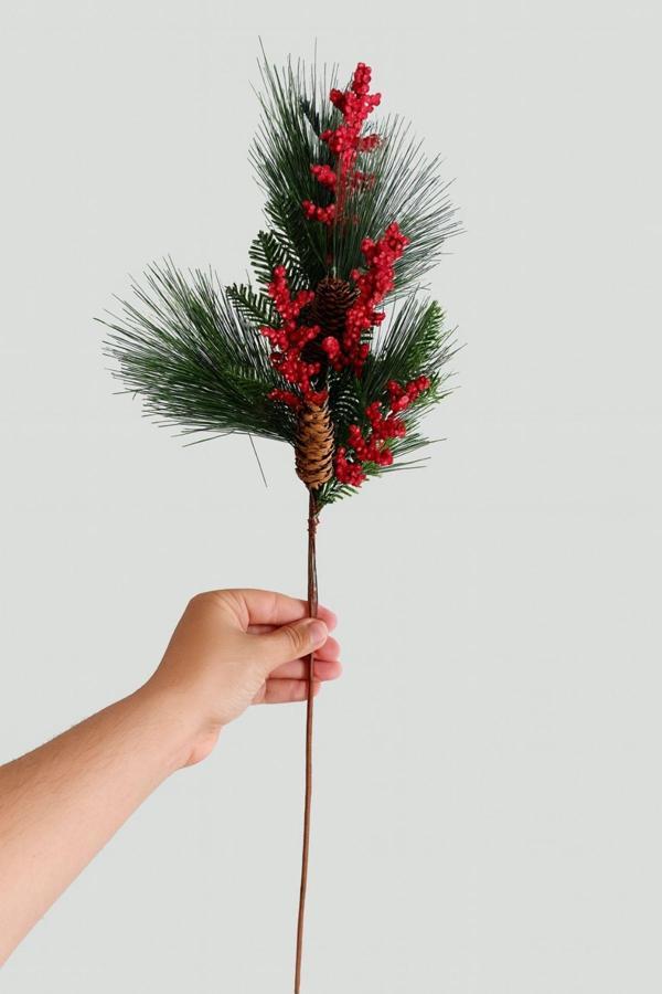 Yapay Küçük Kokina Demeti 80 Cm Tek Dal - Image 1