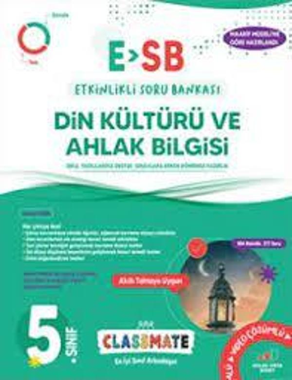 Okyanus 5. Sınıf Din Kültürü Ve Ahlak Bilgisi Classmate Soru Bankası Okyanus Yayınları - Bi bigelio - Image 1