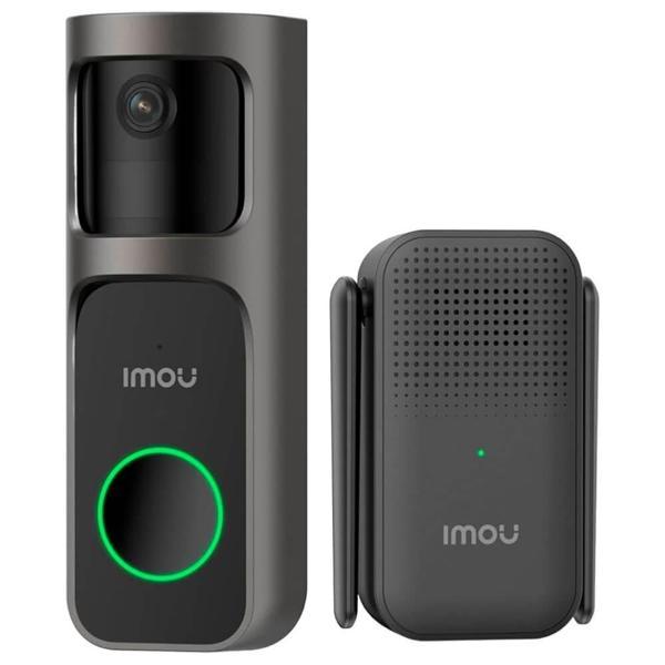 IMOU Doorbell 2S Kit DB-2SP-3T0W / DS2S 3 MP Dahili Kameralı IR Kapı Zili - Image 1