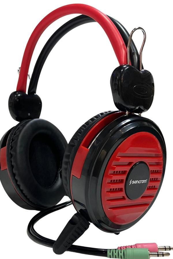 SNRELK  Sencrom x6 Kablolu Gaming Oyuncu Kulaklığı Mikrofonlu - Image 1