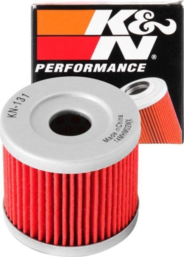 K&N KN-131 2004-2015 Hyosung RT 125 Uyumlu Yağ Filtresi - Image 1