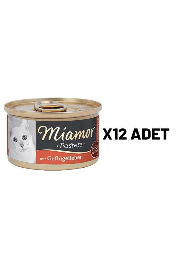 Miamor Pastete Kedi Ciğerli 85 Gr X 12 Adet - Image 1