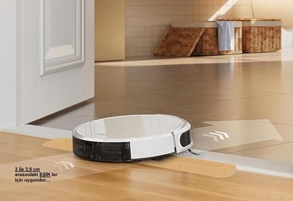 3YK.3d 2,9 cm x 68 cm KAPI EŞİK RAMPASI (( TEN RENGİ )) Tüm Robot Süpürge ve Tekerlekli sandalye'ler için..  - Image 1