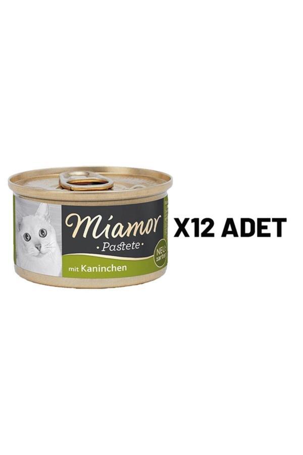 Miamor Mıamor Pastete Kedi Tavşanlı 85 Gr X 12 Adet - Image 1