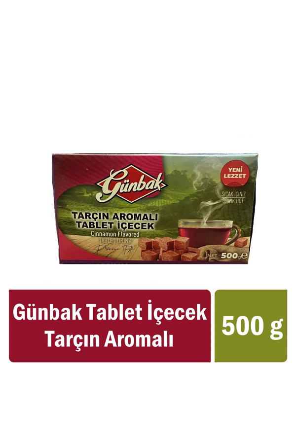 Günbak Tarçın Aromalı Tablet İçecek 500 gr - Image 1
