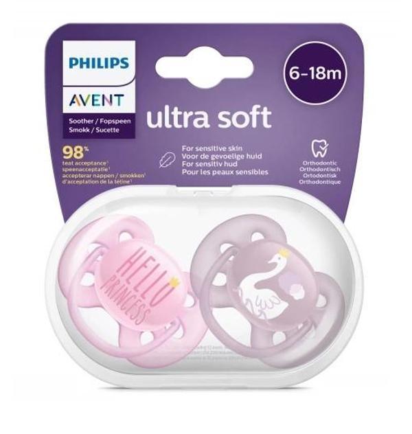 BFS     Avent Ultra Soft Emzik 6-18 Ay Kız - Image 1