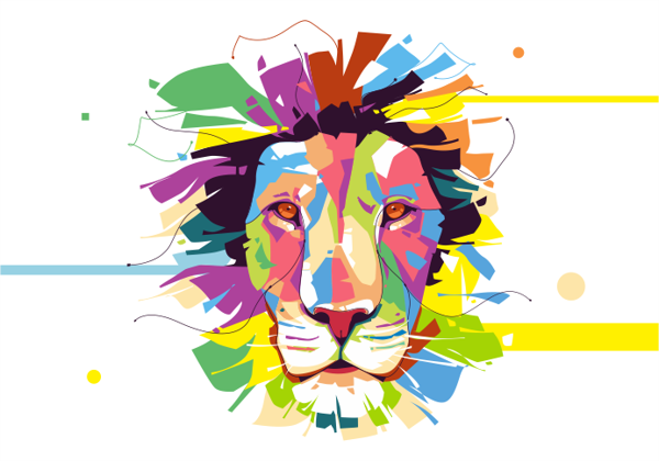 ASLAN 2 FOLYO STİCKER 50cm Uzunluk - Image 1