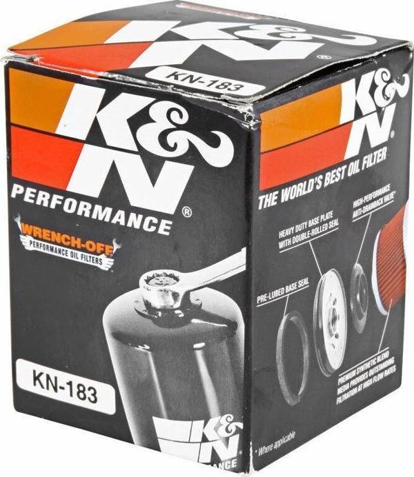 K&N KN-183 2011-2015 Aprilia SR Max 300 İ.E Yağ Filtresi - Image 1