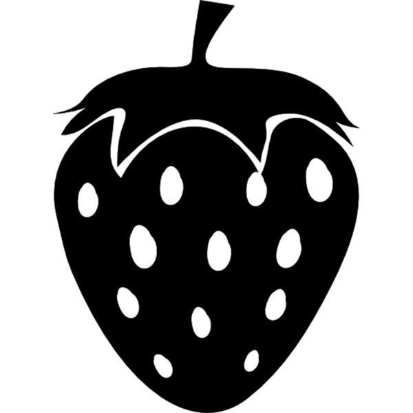 ÇİLEK FOLYO STİCKER 200cm Uzunluk - Image 1